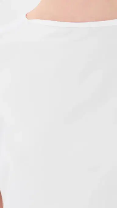 Tibi ummer Nylon Sleeveless Cocoon Top White | Thumbnail 6 Tibi ummer Nylon Sleeveless Cocoon Top White | Thumbnail 6