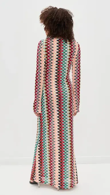 Seven Wonders Emerie Scoop Neck Maxi Dress Xyla Wave | Thumbnail 3 Seven Wonders Emerie Scoop Neck Maxi Dress Xyla Wave | Thumbnail 3