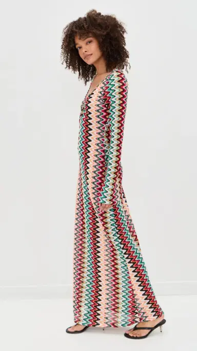 Seven Wonders Emerie Scoop Neck Maxi Dress Xyla Wave | Thumbnail 4 Seven Wonders Emerie Scoop Neck Maxi Dress Xyla Wave | Thumbnail 4
