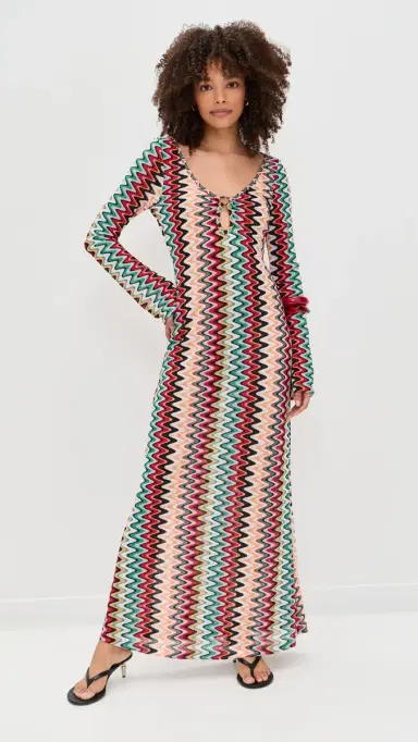 Seven Wonders Emerie Scoop Neck Maxi Dress Xyla Wave | Thumbnail 5 Seven Wonders Emerie Scoop Neck Maxi Dress Xyla Wave | Thumbnail 5