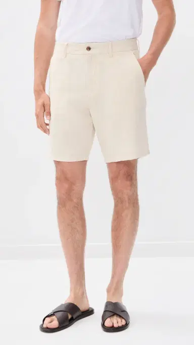 NN07 Aden Linen Shorts 9 Oat | Thumbnail 2 NN07 Aden Linen Shorts 9 Oat | Thumbnail 2
