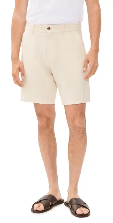 NN07 Aden Linen Shorts 9 Oat | Thumbnail 1 NN07 Aden Linen Shorts 9 Oat | Thumbnail 1
