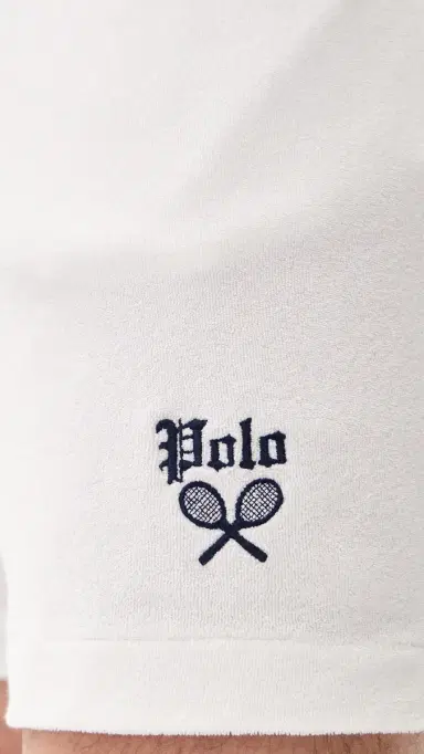 Polo Ralph Lauren Lightweight Terry Prepster Tennis Logo Shorts 6 White | Thumbnail 6 Polo Ralph Lauren Lightweight Terry Prepster Tennis Logo Shorts 6 White | Thumbnail 6