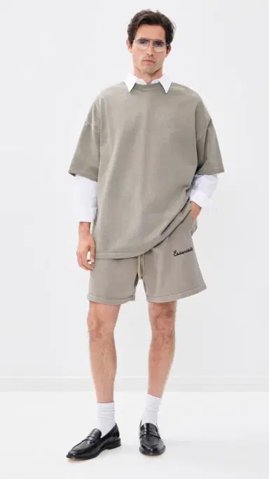 Fear of God Training Classic Fit Shorts 6 Faded Seal | Thumbnail 2 Fear of God Training Classic Fit Shorts 6 Faded Seal | Thumbnail 2