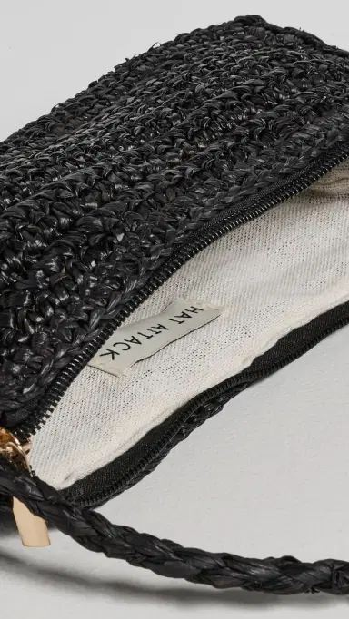 Hat Attack Mandy Mini Handbag Black One Size | Thumbnail 6 Hat Attack Mandy Mini Handbag Black One Size | Thumbnail 6