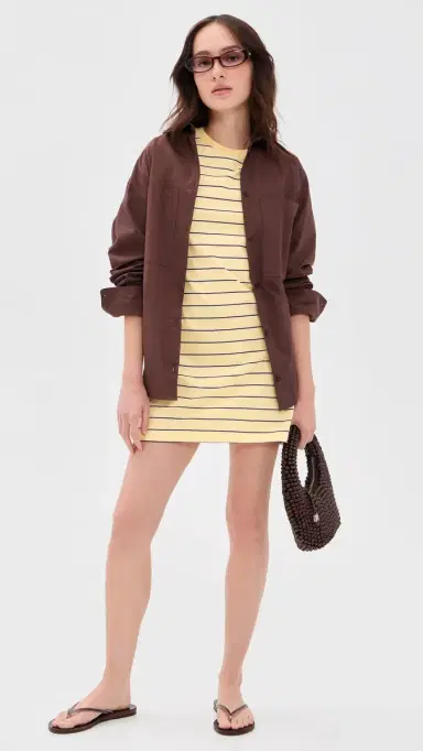 Staud Wade Dress Monday tripe | Thumbnail 5 Staud Wade Dress Monday tripe | Thumbnail 5