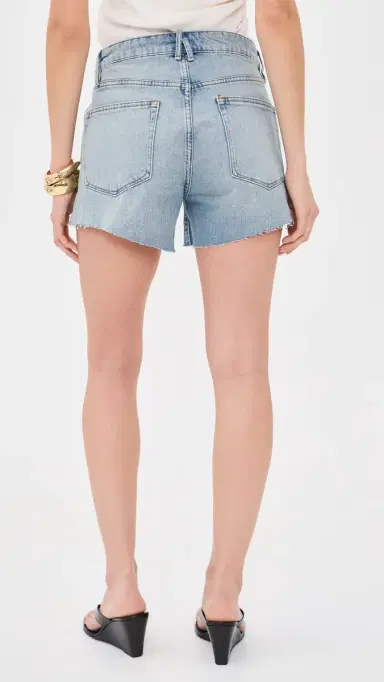 Good American Vintage Mid Shorts Indigo126 | Thumbnail 3 Good American Vintage Mid Shorts Indigo126 | Thumbnail 3
