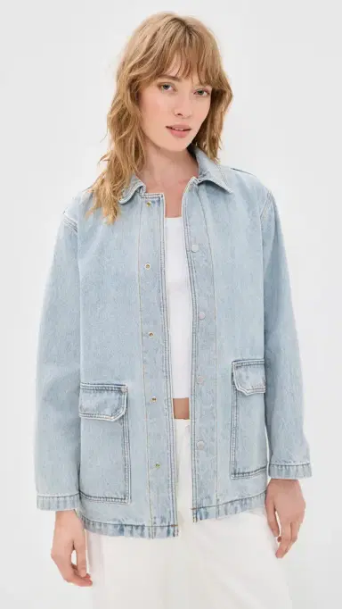 Still Here Barn Jacket Vintage Blue | Thumbnail 2 Still Here Barn Jacket Vintage Blue | Thumbnail 2
