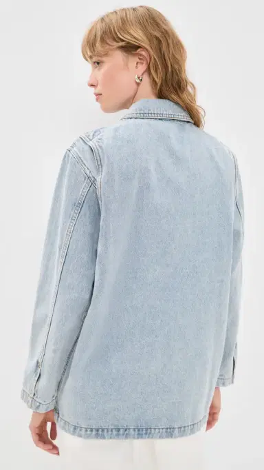 Still Here Barn Jacket Vintage Blue | Thumbnail 3 Still Here Barn Jacket Vintage Blue | Thumbnail 3