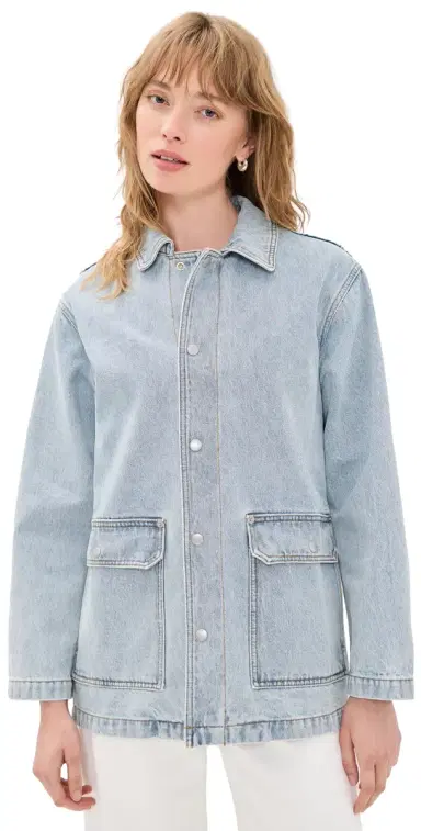Still Here Barn Jacket Vintage Blue | Thumbnail 1 Still Here Barn Jacket Vintage Blue | Thumbnail 1