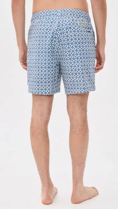 Fair Harbor The Bayberry Swim Trunks 7 Seersucker Sea Blue Tiles M | Thumbnail 3 Fair Harbor The Bayberry Swim Trunks 7 Seersucker Sea Blue Tiles M | Thumbnail 3