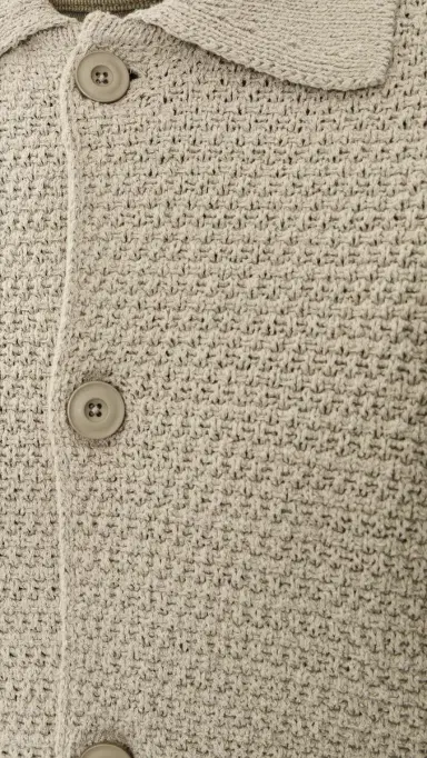Closed Knit Cardigan Pebble Green | Thumbnail 6 Closed Knit Cardigan Pebble Green | Thumbnail 6