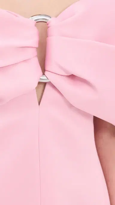 Marc Jacobs Satin Pop J Marc Bow Dress Ribbon Pink | Thumbnail 6 Marc Jacobs Satin Pop J Marc Bow Dress Ribbon Pink | Thumbnail 6