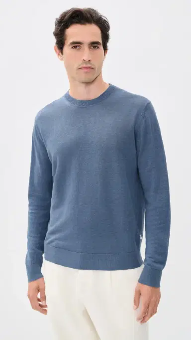 NN07 Ten Linen Sweater tone Blue | Thumbnail 2 NN07 Ten Linen Sweater tone Blue | Thumbnail 2