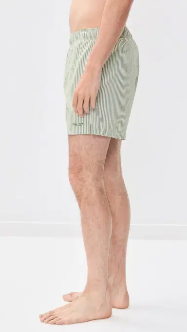 NN07 Holiday Swim Shorts 5 Green Stripe | Thumbnail 4 NN07 Holiday Swim Shorts 5 Green Stripe | Thumbnail 4