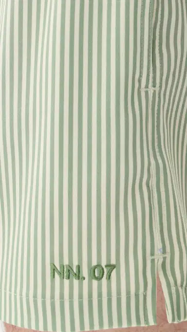 NN07 Holiday Swim Shorts 5 Green Stripe | Thumbnail 6 NN07 Holiday Swim Shorts 5 Green Stripe | Thumbnail 6