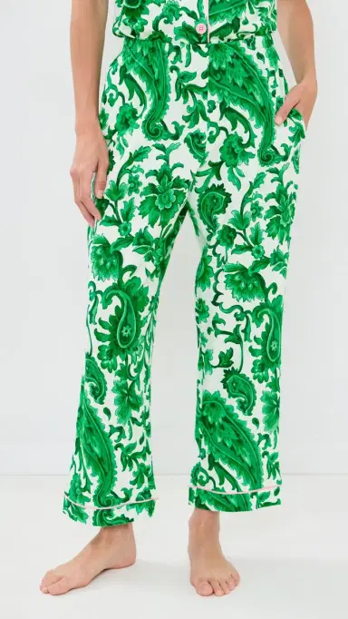 BedHead PJs orrento Verde Cropped Pajamas et orrento Verde | Thumbnail 5 BedHead PJs orrento Verde Cropped Pajamas et orrento Verde | Thumbnail 5