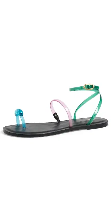 Larroudé Biarritz Jelly Sandals Blue | Thumbnail 1 Larroudé Biarritz Jelly Sandals Blue | Thumbnail 1