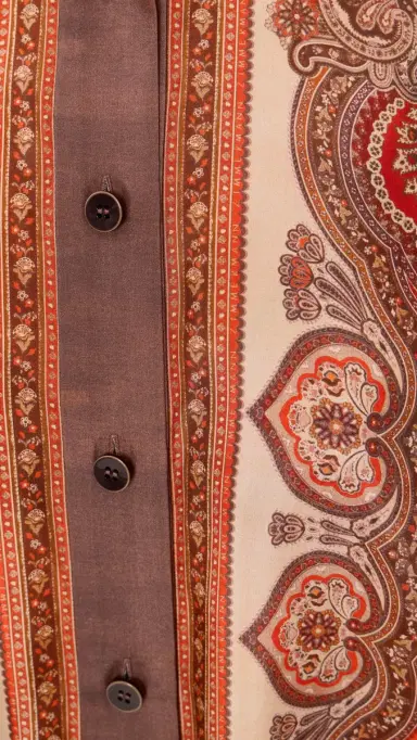 Zimmermann Silk Mahon Dolman Shirt Tangerine Paisley 2 | Thumbnail 6 Zimmermann Silk Mahon Dolman Shirt Tangerine Paisley 2 | Thumbnail 6
