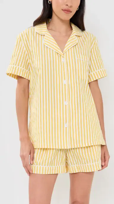 BedHead PJs Yellow Stripe Pajama et Yellow 3D Stripe | Thumbnail 2 BedHead PJs Yellow Stripe Pajama et Yellow 3D Stripe | Thumbnail 2