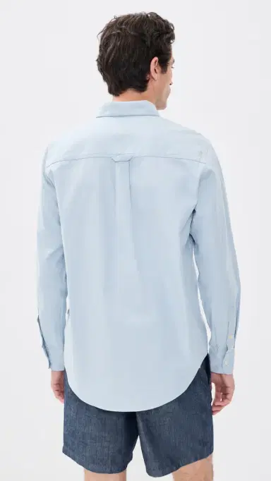 NN07 Colby Cotton Utility Shirt Sky Mist S | Thumbnail 3 NN07 Colby Cotton Utility Shirt Sky Mist S | Thumbnail 3