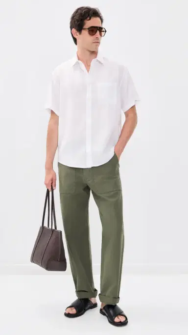 NN07 Deon Linen Shirt White | Thumbnail 5 NN07 Deon Linen Shirt White | Thumbnail 5