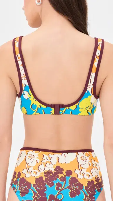 ALÉMAIS Splice Scoop Neck Bikini Top Multi | Thumbnail 3 ALÉMAIS Splice Scoop Neck Bikini Top Multi | Thumbnail 3