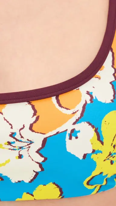 ALÉMAIS Splice Scoop Neck Bikini Top Multi | Thumbnail 6 ALÉMAIS Splice Scoop Neck Bikini Top Multi | Thumbnail 6
