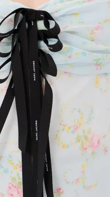 Marc Jacobs Blurred Floral Bow Top Blue ist ulti | Thumbnail 6 Marc Jacobs Blurred Floral Bow Top Blue ist ulti | Thumbnail 6