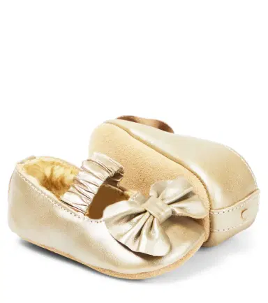 DONSJE Baby Neni metallic leather ballet flats | Thumbnail 2 DONSJE Baby Neni metallic leather ballet flats | Thumbnail 2