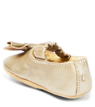 DONSJE Baby Neni metallic leather ballet flats | Thumbnail 3 DONSJE Baby Neni metallic leather ballet flats | Thumbnail 3