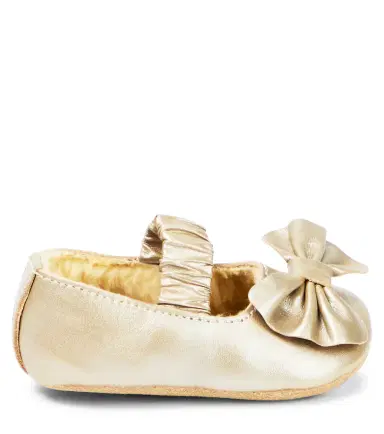 DONSJE Baby Neni metallic leather ballet flats | Thumbnail 5 DONSJE Baby Neni metallic leather ballet flats | Thumbnail 5