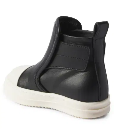 Rick Owens Kids Baby Beatle leather sneakers | Thumbnail 3 Rick Owens Kids Baby Beatle leather sneakers | Thumbnail 3