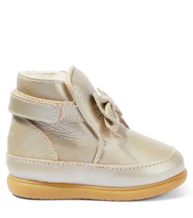 DONSJE Baby Cemilla metallic leather booties | Thumbnail 3 DONSJE Baby Cemilla metallic leather booties | Thumbnail 3