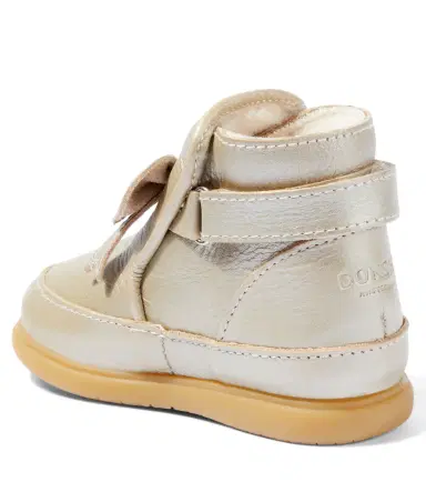 DONSJE Baby Cemilla metallic leather booties | Thumbnail 4 DONSJE Baby Cemilla metallic leather booties | Thumbnail 4