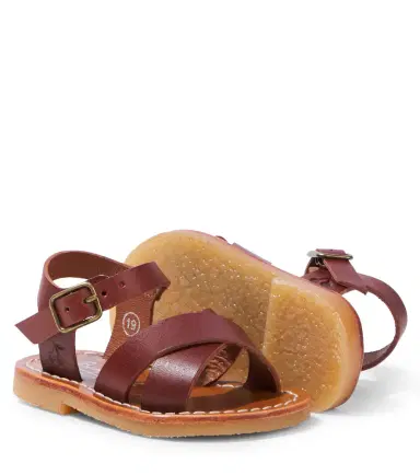Bonpoint Leather sandals | Thumbnail 4 Bonpoint Leather sandals | Thumbnail 4
