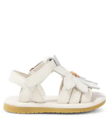 DONSJE Baby Iles Fields Daisy leather sandals | Thumbnail 3 DONSJE Baby Iles Fields Daisy leather sandals | Thumbnail 3