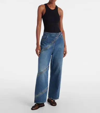 Alaïa Alaïa Suede-trimmed mesh ballet flats | Thumbnail 5 Alaïa Alaïa Suede-trimmed mesh ballet flats | Thumbnail 5