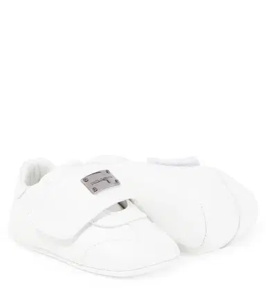 Dolce & Gabbana Kids Baby logo leather sneakers | Thumbnail 2 Dolce & Gabbana Kids Baby logo leather sneakers | Thumbnail 2