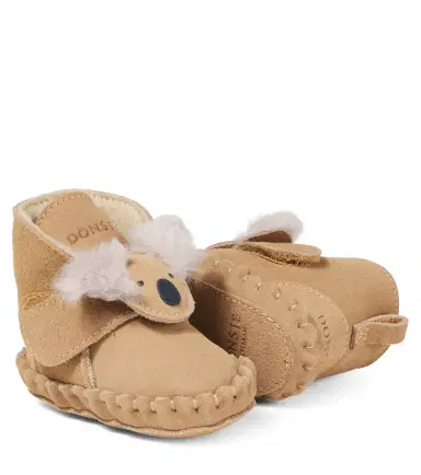 DONSJE Baby Pouty suede booties | Thumbnail 3 DONSJE Baby Pouty suede booties | Thumbnail 3