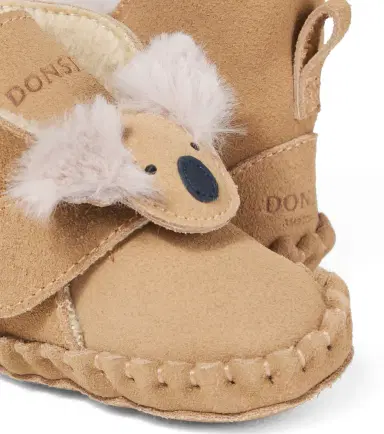 DONSJE Baby Pouty suede booties | Thumbnail 4 DONSJE Baby Pouty suede booties | Thumbnail 4