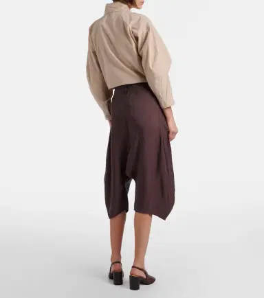 Lemaire Oversized Bermuda shorts | Thumbnail 4 Lemaire Oversized Bermuda shorts | Thumbnail 4