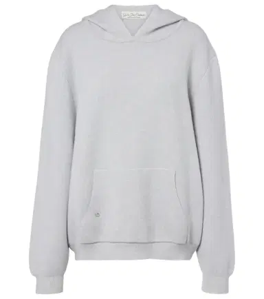 God's True Cashmere Cashmere hoodie with rose quartz | Thumbnail 1 God's True Cashmere Cashmere hoodie with rose quartz | Thumbnail 1