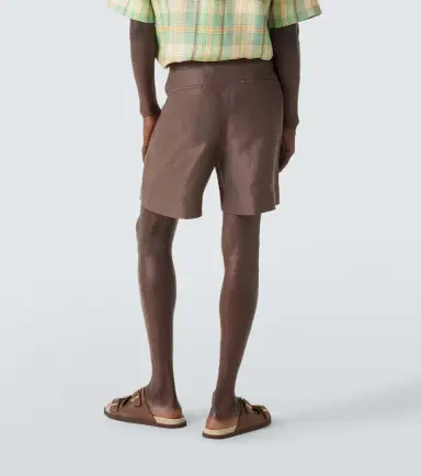 God’s True Cashmere Linen shorts with sunstone | Thumbnail 3 God’s True Cashmere Linen shorts with sunstone | Thumbnail 3