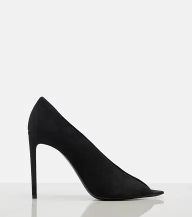 Valentino Garavani Révélé suede peep-toe pumps | Thumbnail 4 Valentino Garavani Révélé suede peep-toe pumps | Thumbnail 4