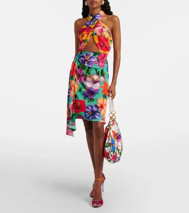 Dolce & Gabbana Medium floral satin shoulder bag | Thumbnail 7 Dolce & Gabbana Medium floral satin shoulder bag | Thumbnail 7