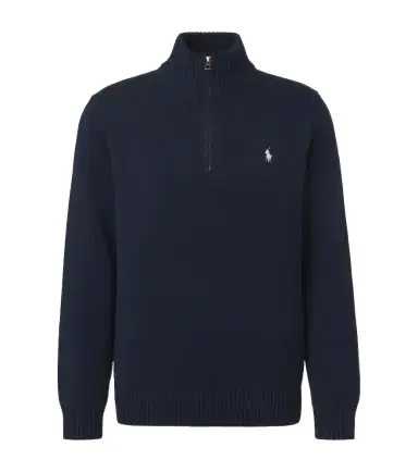 Polo Ralph Lauren Cotton half-zip sweater | Thumbnail 1 Polo Ralph Lauren Cotton half-zip sweater | Thumbnail 1