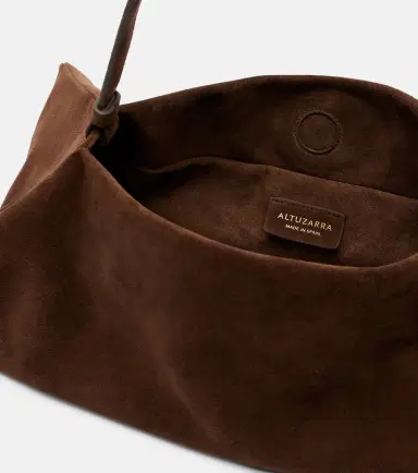 Altuzarra Origami Medium suede shoulder bag | Thumbnail 2 Altuzarra Origami Medium suede shoulder bag | Thumbnail 2