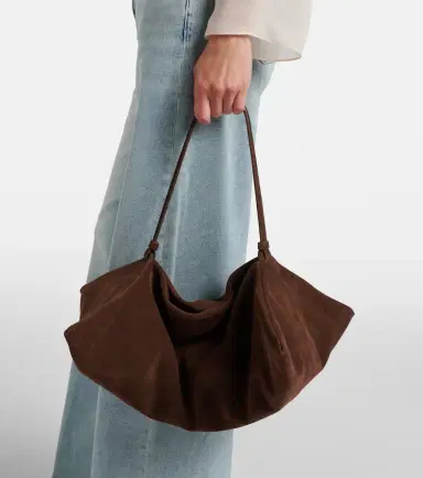 Altuzarra Origami Medium suede shoulder bag | Thumbnail 4 Altuzarra Origami Medium suede shoulder bag | Thumbnail 4