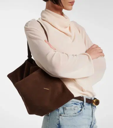 Altuzarra Origami Medium suede shoulder bag | Thumbnail 6 Altuzarra Origami Medium suede shoulder bag | Thumbnail 6